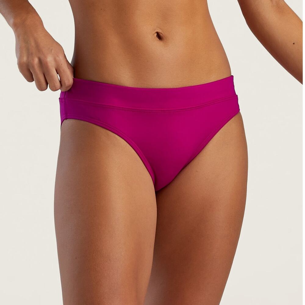 Title Nine Pink Bikini Bottom Large